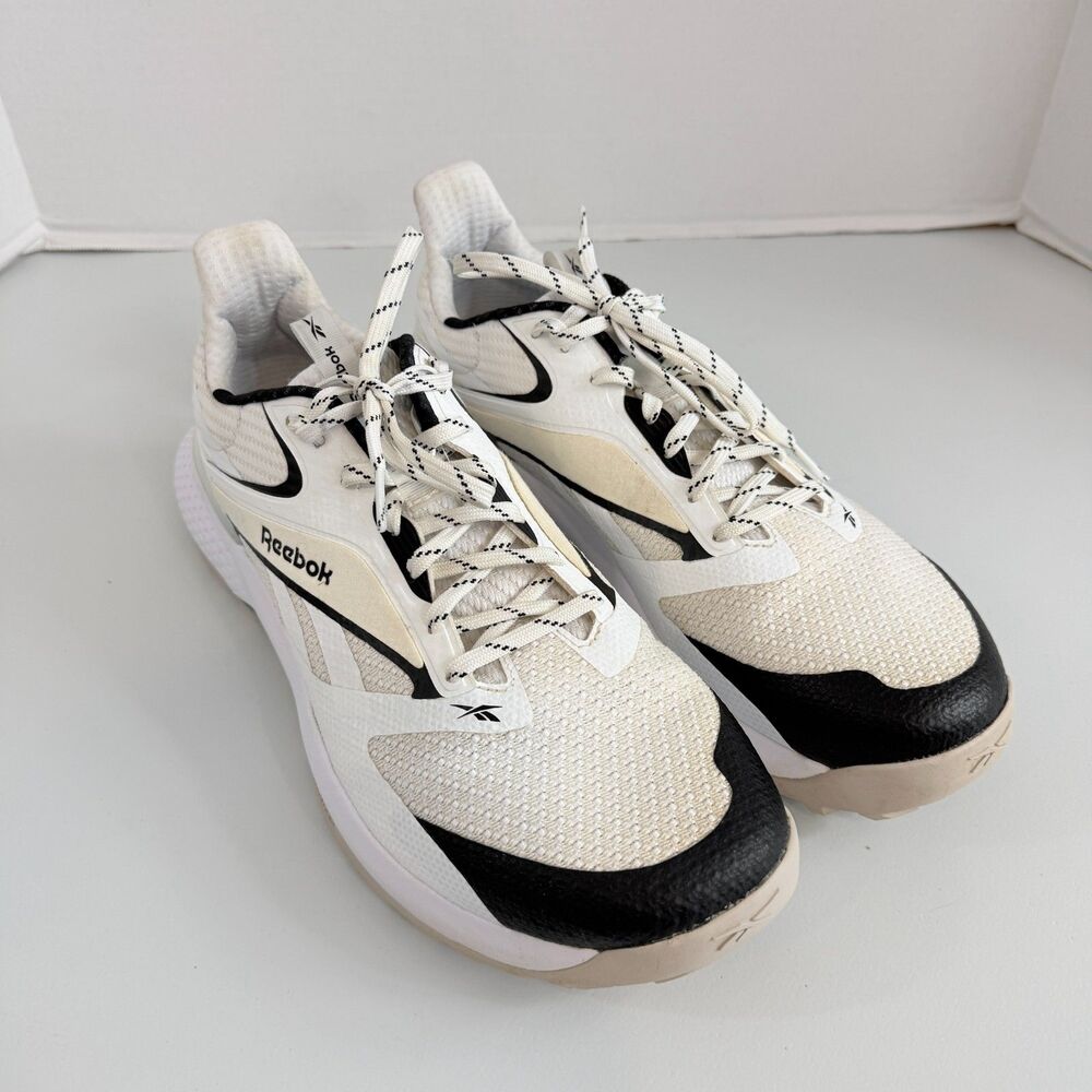 Reebok Nano Golf Shoes Men's 11.5 White Black Spikeless Sneakers w/ Box